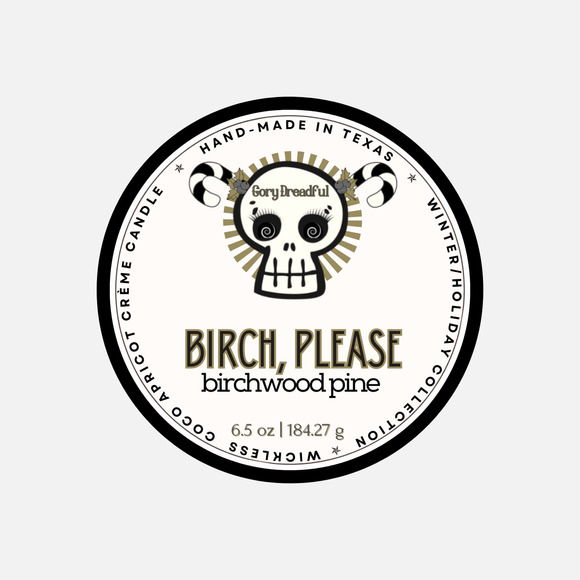 Birch, Please! Luxury Wickless Candle: Birchwood Pine Scent - Picture 6 of 7